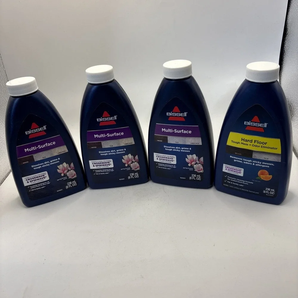 Bissell Cleaner Multi-Surface & Wood Floor  Set 236mL 8 Fl Oz New Sealed (5)